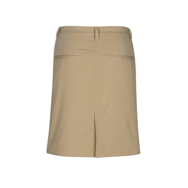 Fashion Biz Lawson Ladies Chino Skirt - BS022L-Queensland Workwear Supplies