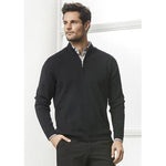 Fashion Biz Mens 80/20 Wool-Rich Pullover - WP10310-Queensland Workwear Supplies