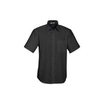 Fashion Biz Mens Base Short Sleeve Shirt - S10512-Queensland Workwear Supplies