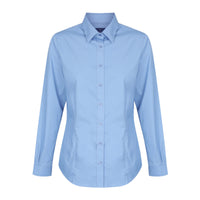Gloweave Career Womens Premium Poplin Long Sleeve Shirt - 1520WL-Queensland Workwear Supplies
