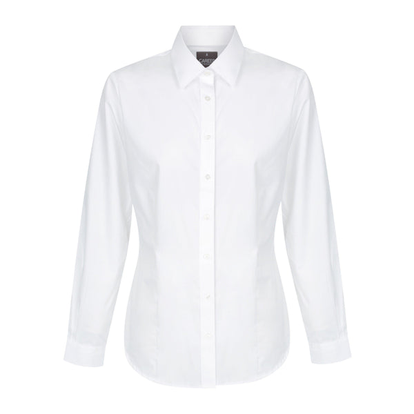 Gloweave Career Womens Premium Poplin Long Sleeve Shirt - 1520WL-Queensland Workwear Supplies