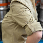 Green Hip Womens The Essentials Extended Long Sleeve Shirt - SLS-EXT-Queensland Workwear Supplies