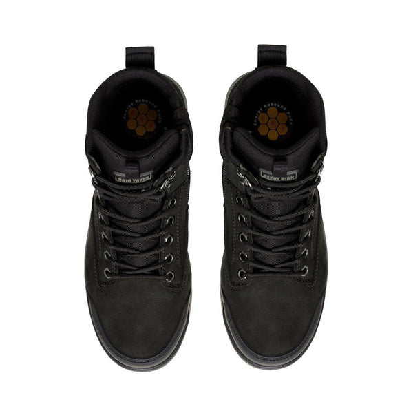 Hard Yakka 3056 Lace Zip Black Boot - Y60201-Queensland Workwear Supplies