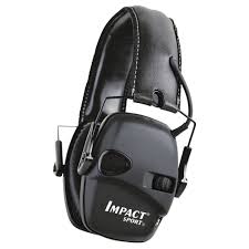 Impact Electro Sports Earmuff-Queensland Workwear Supplies