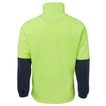 JB's HiVis 1/2 Zip Polar Fleece - 6HVPF-Queensland Workwear Supplies