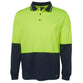 JB's HiVis Long Sleeve Traditional Polo - 6HVPL