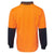 JB's HiVis Long Sleeve Traditional Polo - 6HVPL-Queensland Workwear Supplies