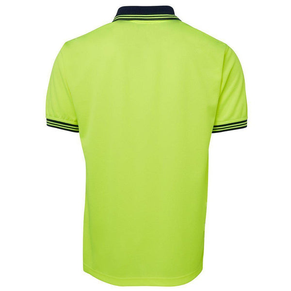 JB's HiVis Short Sleeve Traditional Polo - 6HVPS-Queensland Workwear Supplies