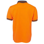 JB's HiVis Short Sleeve Traditional Polo - 6HVPS-Queensland Workwear Supplies