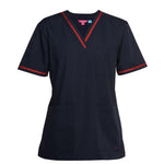 JB's Ladies Contrast Scrubs Top - 4SCT1-Queensland Workwear Supplies