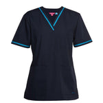 JB's Ladies Contrast Scrubs Top - 4SCT1-Queensland Workwear Supplies