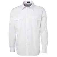 JB's Long Sleeve Epaulette Shirt - 6E-Queensland Workwear Supplies