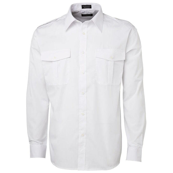 JB's Long Sleeve Epaulette Shirt - 6E-Queensland Workwear Supplies