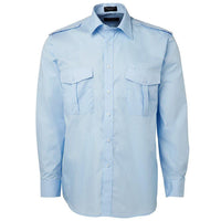 JB's Long Sleeve Epaulette Shirt - 6E-Queensland Workwear Supplies