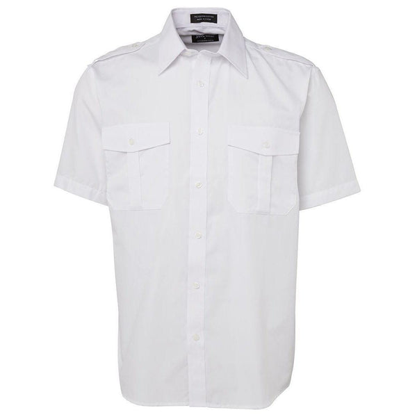 JB's Short Sleeve Epaulette Shirt - 6E-S-Queensland Workwear Supplies