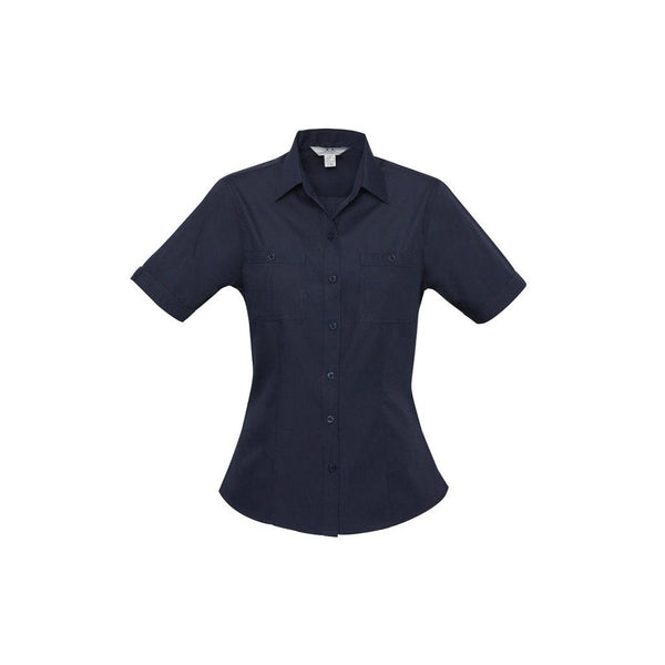 Ladies Bondi Short Sleeve Shirt - S306LS-Queensland Workwear Supplies