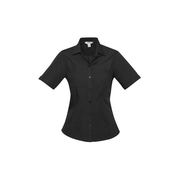 Ladies Bondi Short Sleeve Shirt - S306LS-Queensland Workwear Supplies