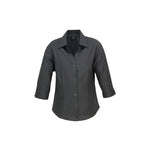 Ladies Plain Oasis 3/4 Sleeve Shirt - LB3600-Queensland Workwear Supplies