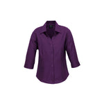 Ladies Plain Oasis 3/4 Sleeve Shirt - LB3600-Queensland Workwear Supplies