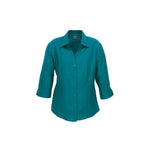 Ladies Plain Oasis 3/4 Sleeve Shirt - LB3600-Queensland Workwear Supplies