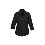 Ladies Plain Oasis 3/4 Sleeve Shirt - LB3600-Queensland Workwear Supplies