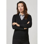Ladies V-Neck Pullover-Queensland Workwear Supplies