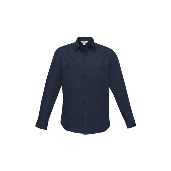 Mens Bondi Long Sleeve Shirt - S306ML-Queensland Workwear Supplies