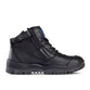 Mongrel Black ZipSider Boot w/ Scuff Cap - 461020