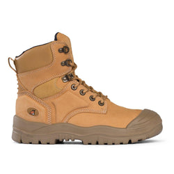 Mongrel Wheat High Leg Lace Up Boot w/ Scuff Cap - 550050