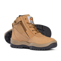 Mongrel Wheat Non-Safety ZipSider Boot - 961050-Queensland Workwear Supplies