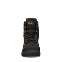 Oliver 150mm Black Lace Up Boot - 55-345-Queensland Workwear Supplies