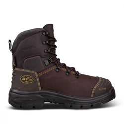 Oliver 150mm Brown Lace Up Boot - Waterproof and Caustic Resistant - 65-490