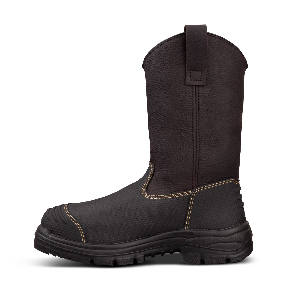 Buy Oliver 240mm Brown Pull on Riggers Boot - 100% Waterproof - 65-493 ...