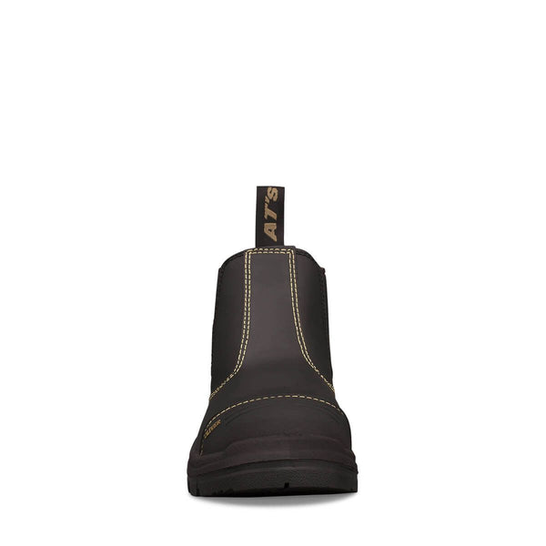 Oliver Black Elastic Sided Boot - 55-320-Queensland Workwear Supplies
