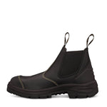 Oliver Black Elastic Sided Boot - 55-320-Queensland Workwear Supplies