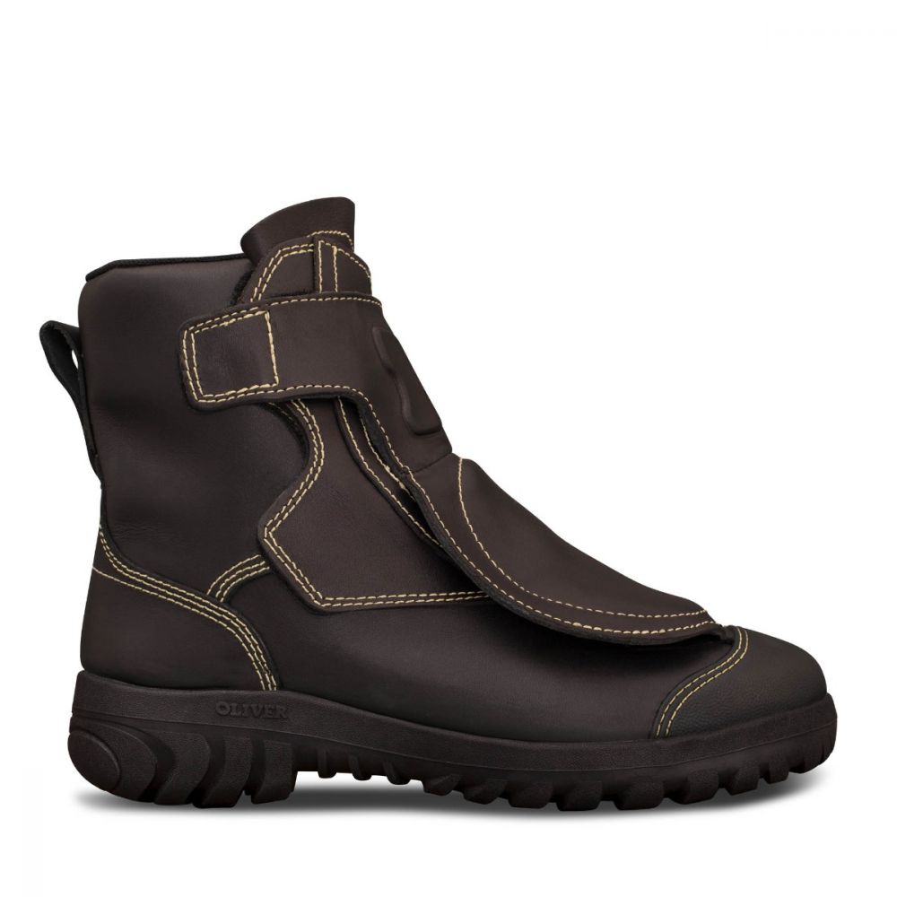 Buy Oliver Black Smelter Boot with External Rigid Metatarsal Guard