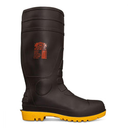 Oliver Kings Black Safety Gumboot - 10-100