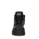 Oliver Left Zip 130mm Black Boot - 55-340Z-Queensland Workwear Supplies