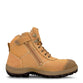 Oliver Wheat Zip Sided Ankle Boot - 34-662