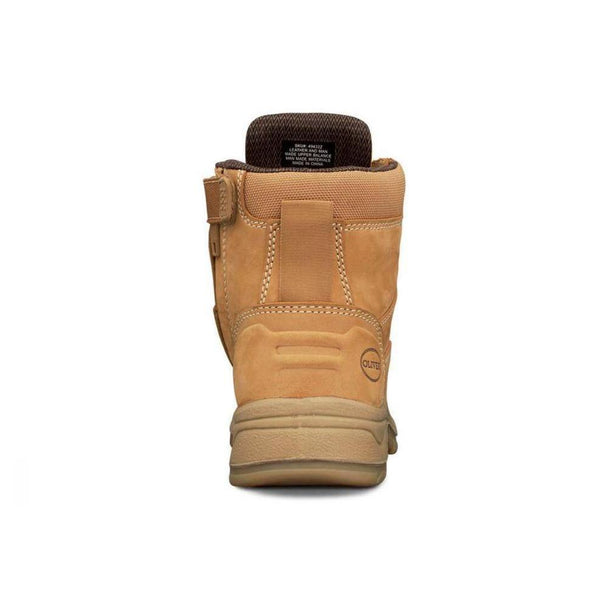 Oliver Womens Wheat Zip Sided Boot - 49-432Z-Queensland Workwear Supplies