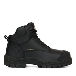 Oliver Zip 130mm Black Composite Safety Toe Hiker Boot - 45-640Z
