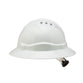 Pro Choice V6 Hard Hat Vented Full Brim Ratchet Harness - HHV6FB