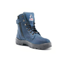 Steel Blue Southern Cross Blue Zip sided TPU Charity Boot - 312361