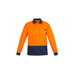 Syzmik Mens Comfort Back L/S Polo - ZH410-Queensland Workwear Supplies