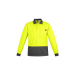 Syzmik Mens Comfort Back L/S Polo - ZH410-Queensland Workwear Supplies
