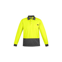 Syzmik Mens Comfort Back L/S Polo - ZH410-Queensland Workwear Supplies