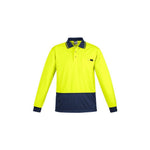 Syzmik Mens Comfort Back L/S Polo - ZH410-Queensland Workwear Supplies