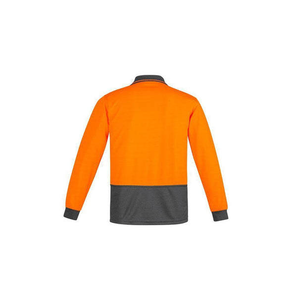 Syzmik Mens Comfort Back L/S Polo - ZH410-Queensland Workwear Supplies