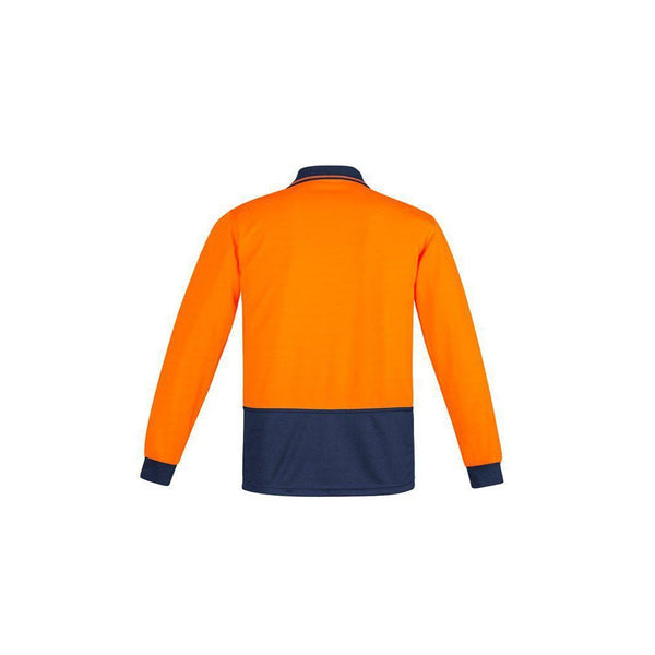 Syzmik Mens Comfort Back L/S Polo - ZH410-Queensland Workwear Supplies