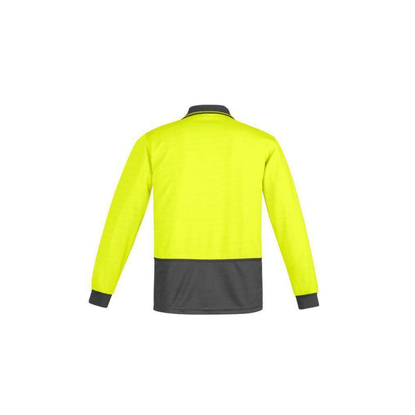 Syzmik Mens Comfort Back L/S Polo - ZH410-Queensland Workwear Supplies